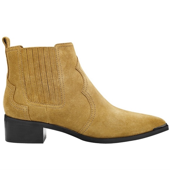 Marc Fisher Shoes - Marc Fisher LTD Yohani Suede Boots Tan 8